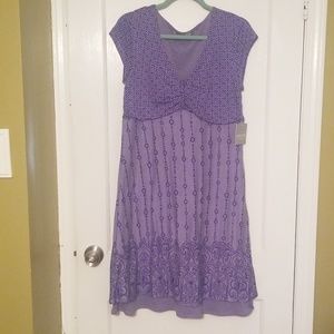 Athleta cotton sundress size L